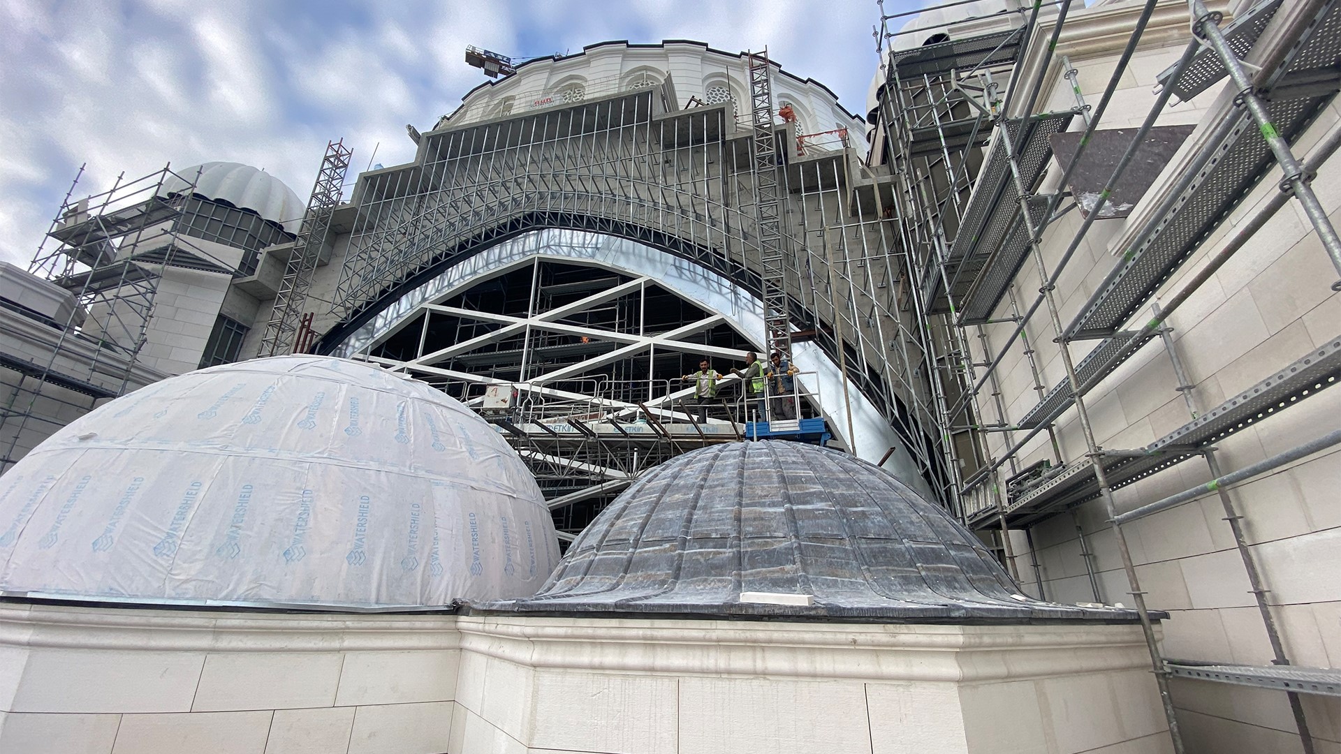 Levent BHP Camii Çelik Uygulama